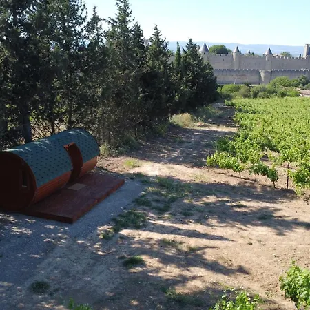 Luxury tent Le Tonneau Carcassonne